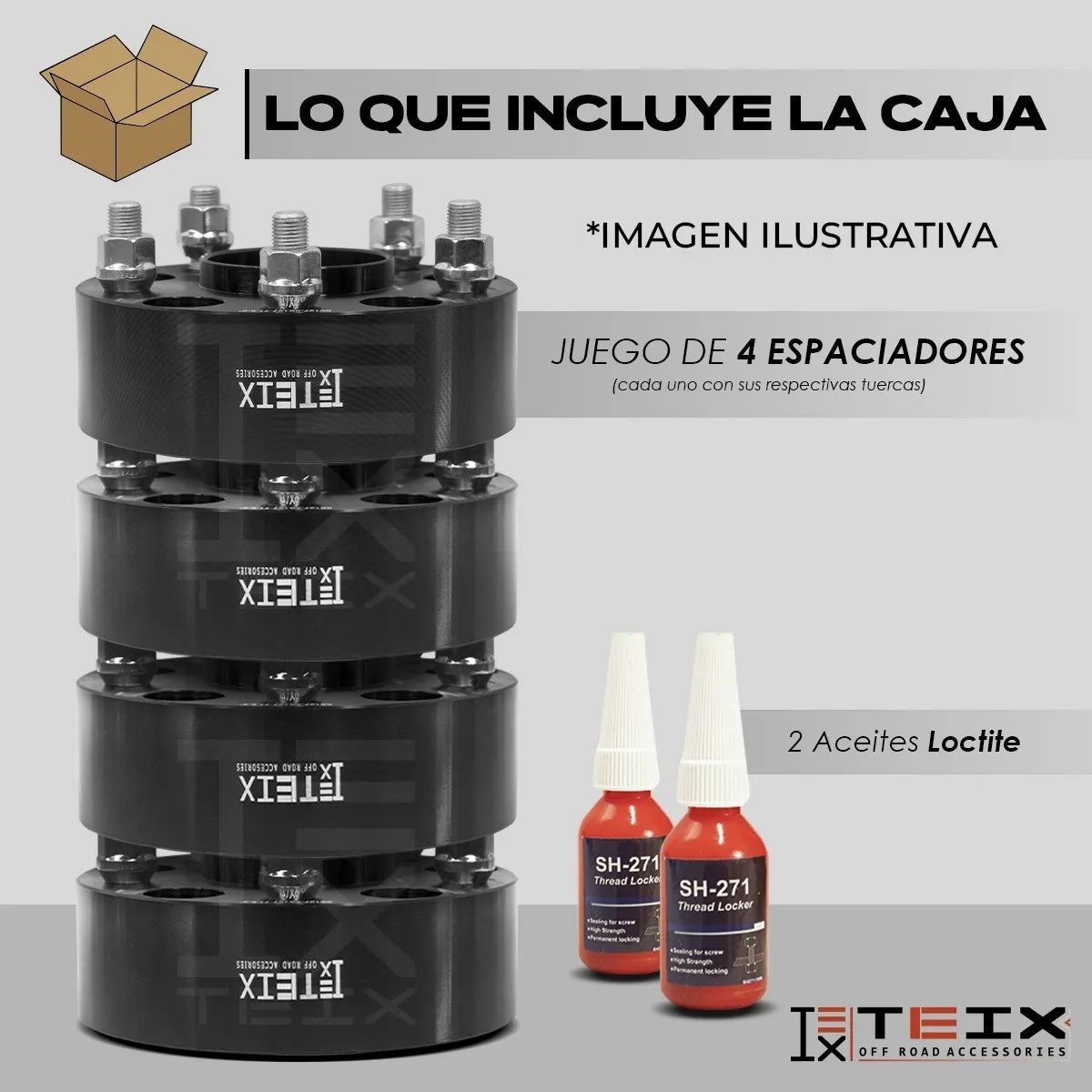 Espaciadores de llanta para CanAm y Polaris