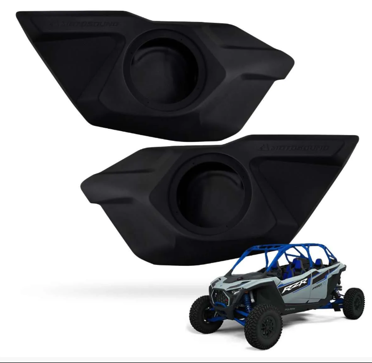 Cajones para bocinas de 6.5in en puertas delanteras RZR Pro