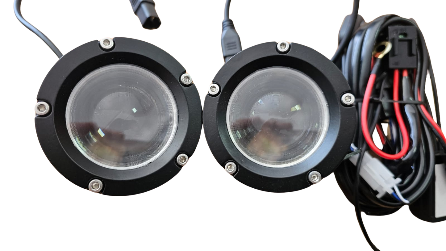 Antenas LED de Seguridad Laser RGB