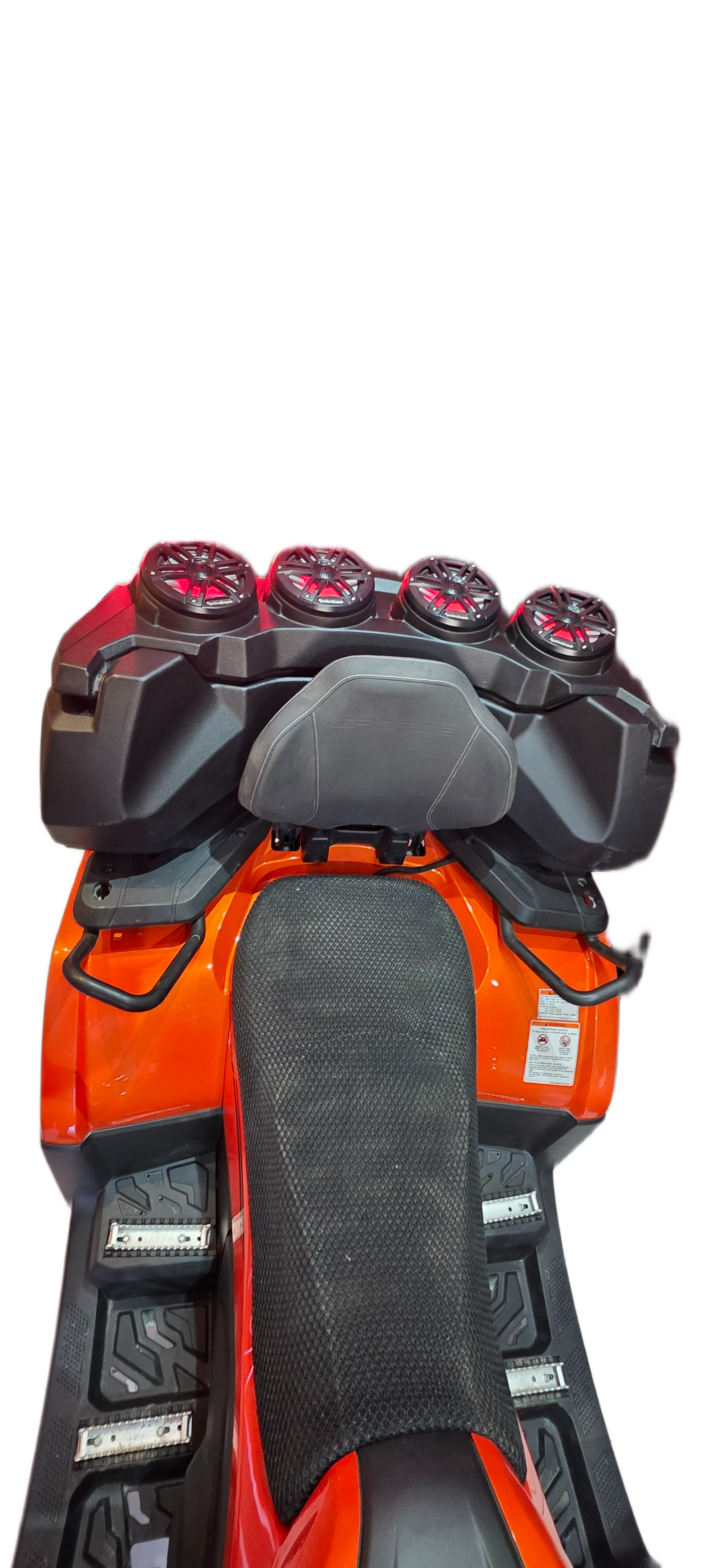 Maletero Trasero SKP de 4 Bocinas 6.5 Rockford Fosgate