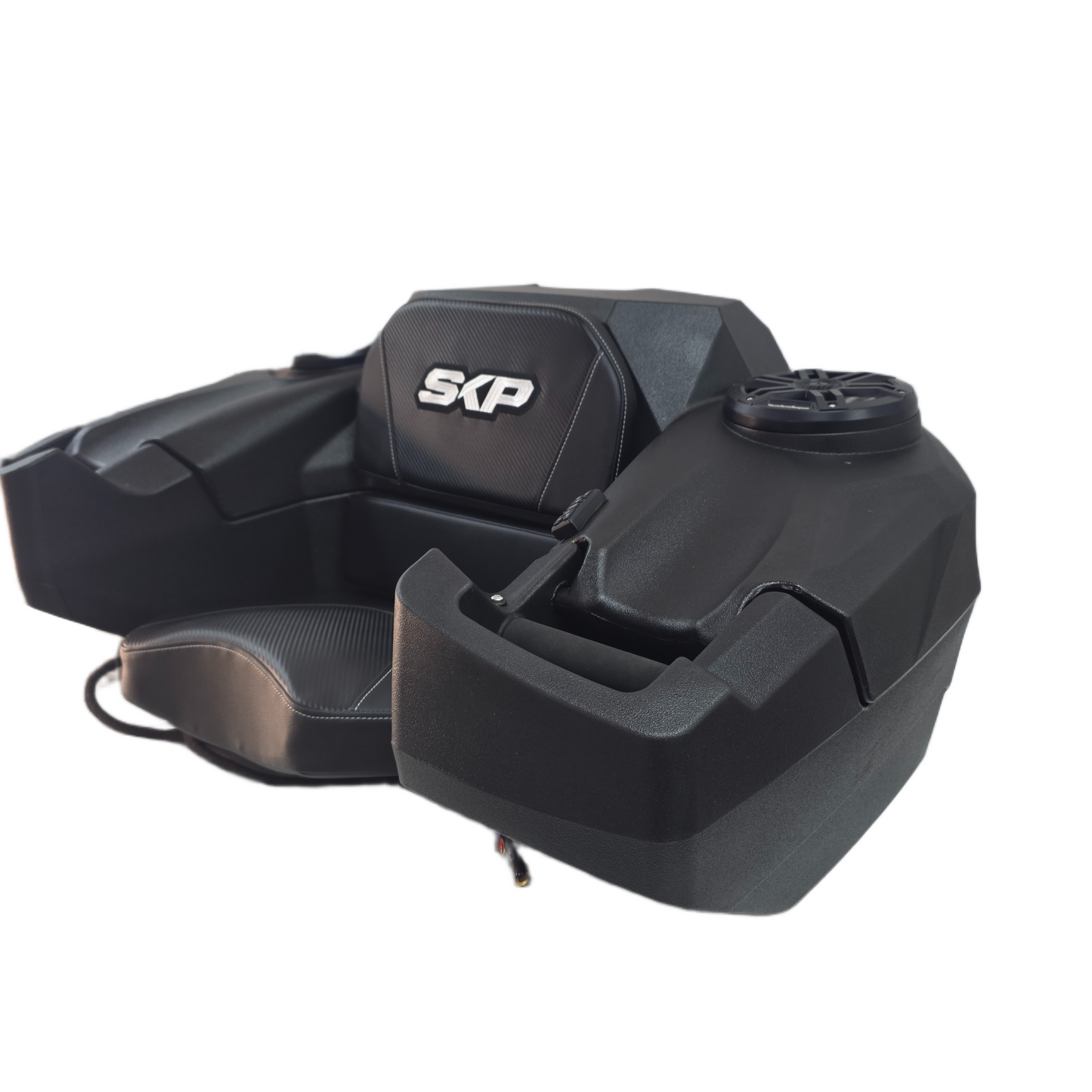 Maletero con Asiento SKP Con 2 Bocinas 6.5 Rockford Fosgate