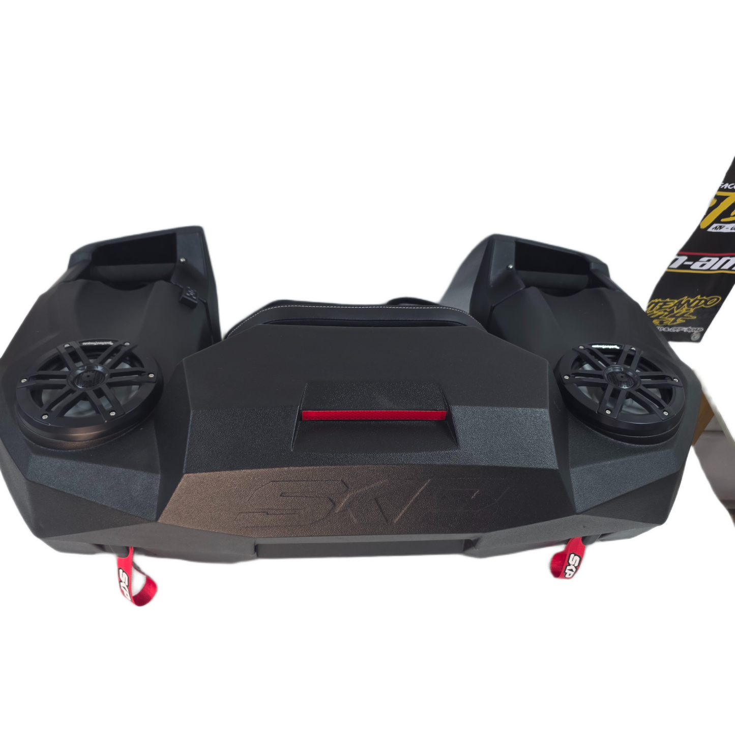 Maletero con Asiento SKP Con 2 Bocinas 6.5 Rockford Fosgate