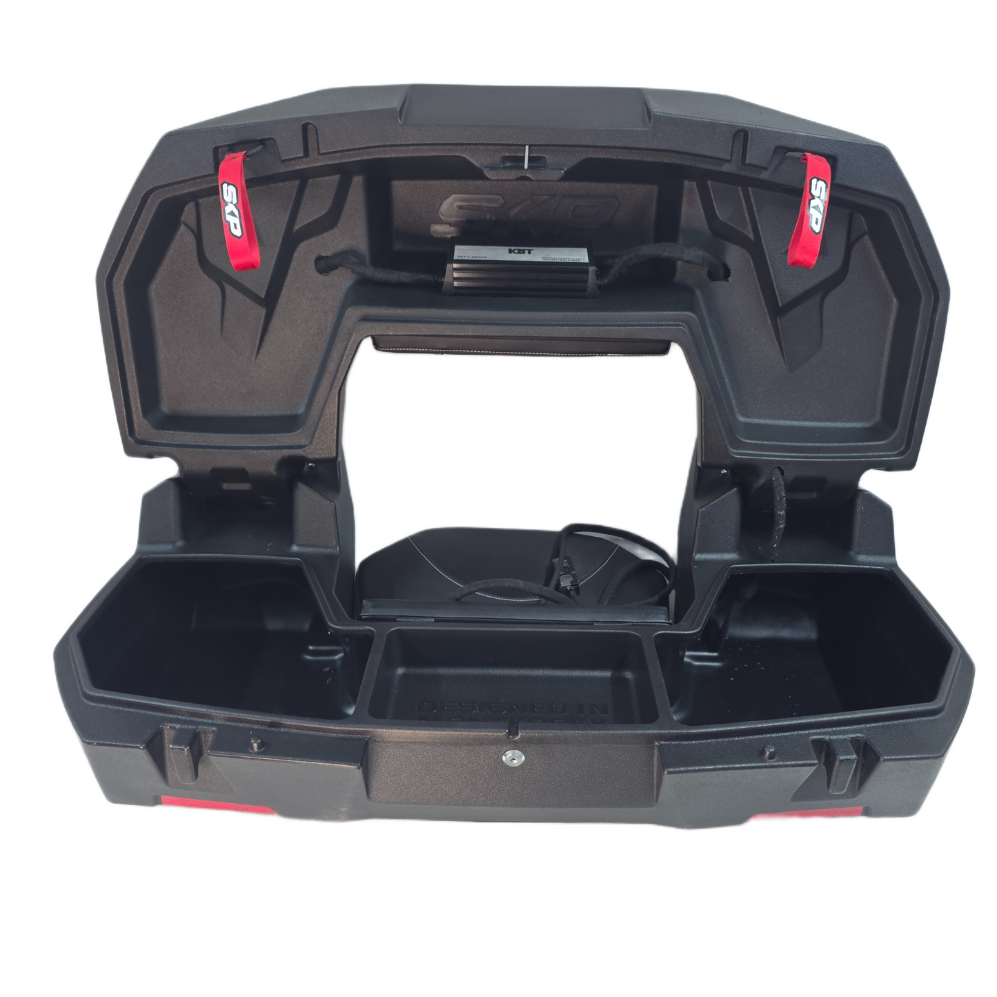 Maletero con Asiento SKP Con 2 Bocinas 6.5 Rockford Fosgate