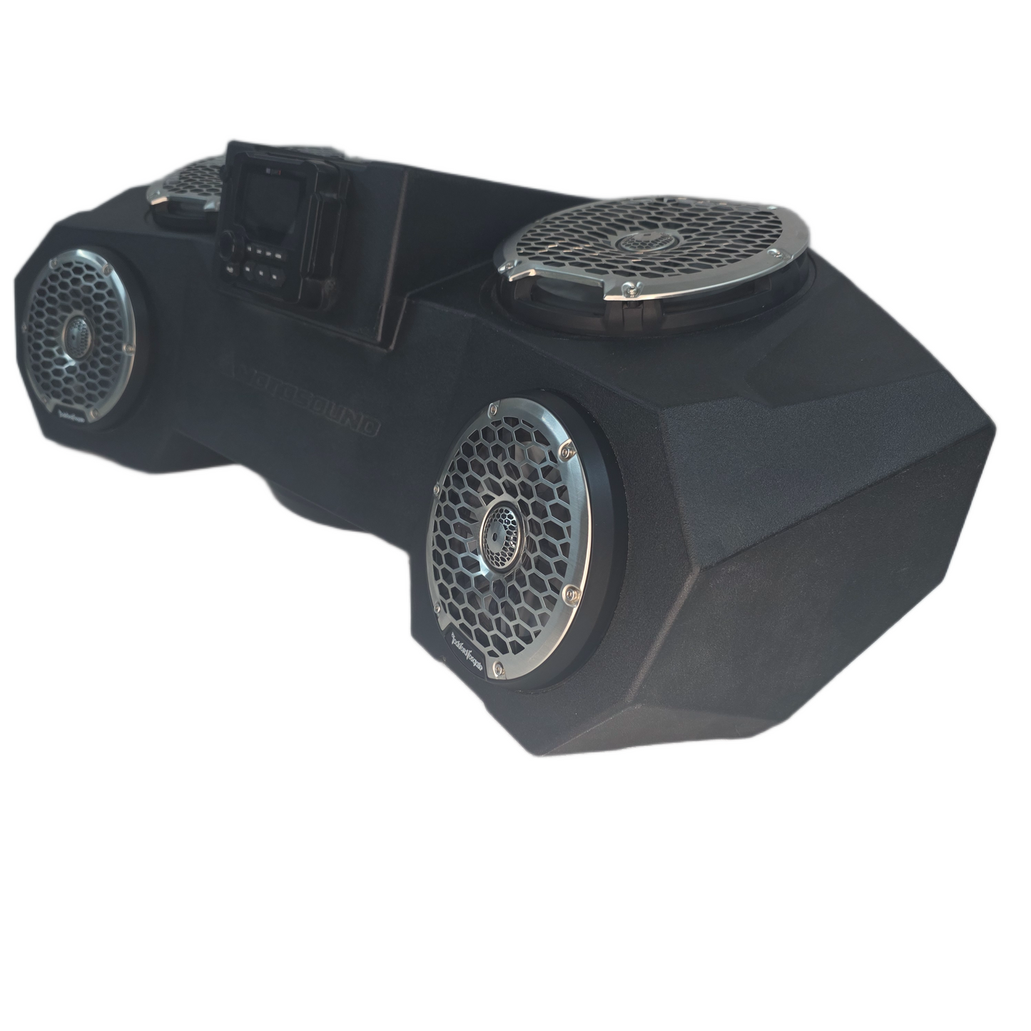 Maletero SKP Delantero 5 Bocinas Con Bajo y 8 Rockford Fosgate
