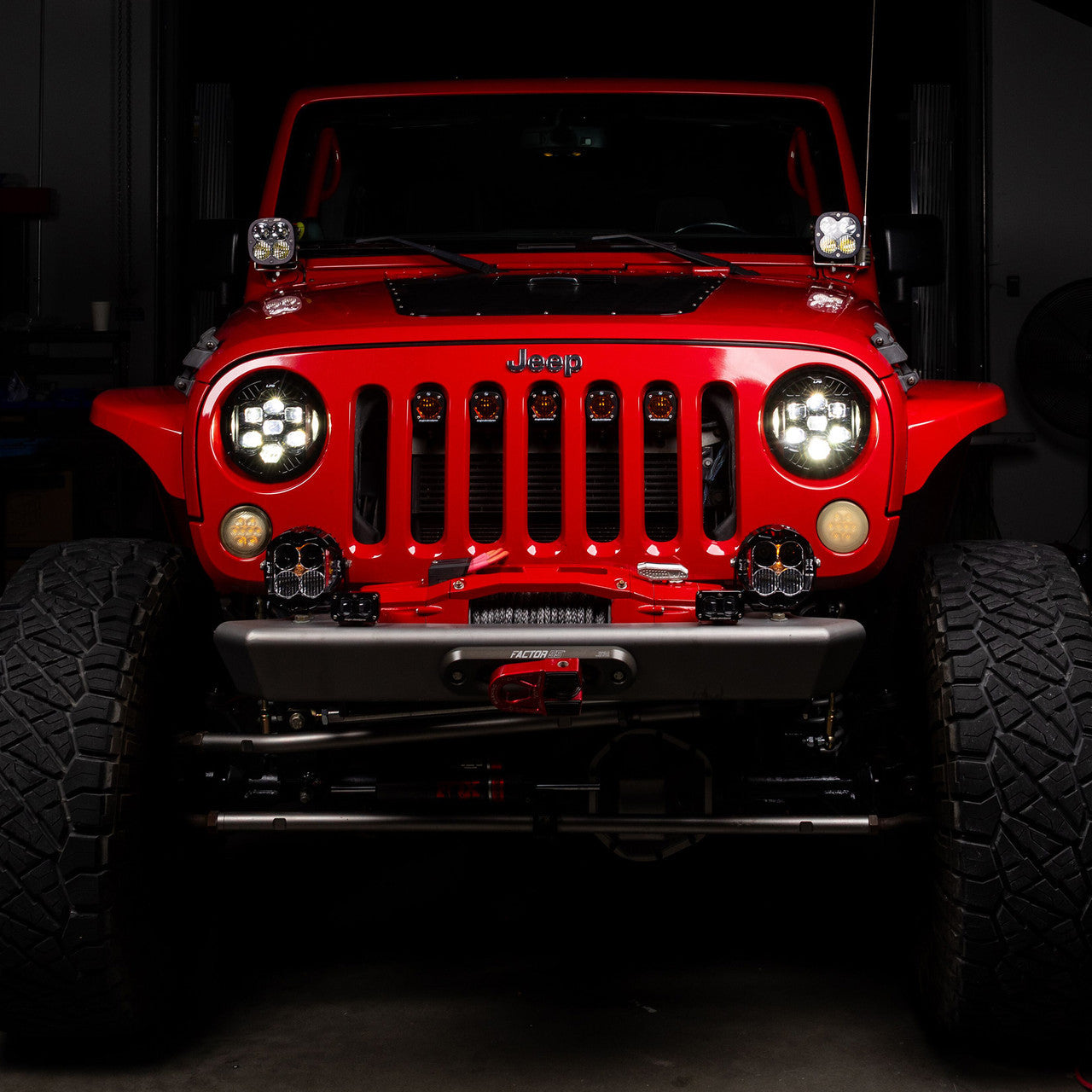 Par de Faros LP6 Baja Design para Jeep Jk, JL-JT