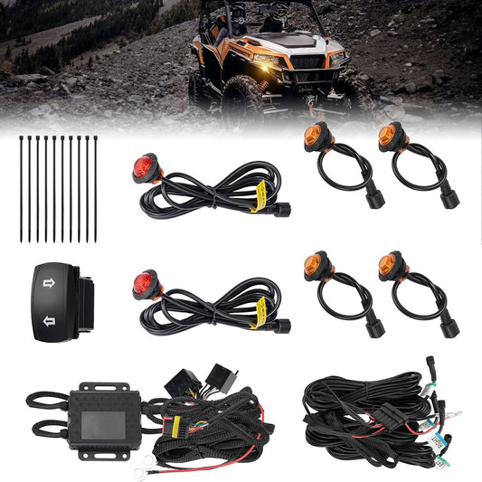 Kit de Direccionales Universales UTV/ATV Kemimoto (Plug & Play)