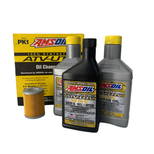 Kit Servicio Aceite Atv/Utv 5w-50 Atv Amsoil Can-Am