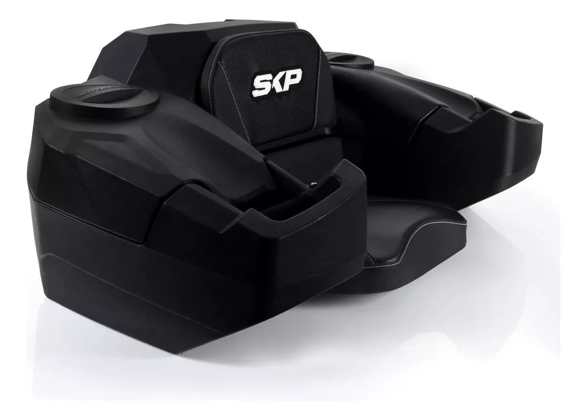 Caja Maletero con asiento de cuatrimoto con espacio para bocinas Can-Am Polaris