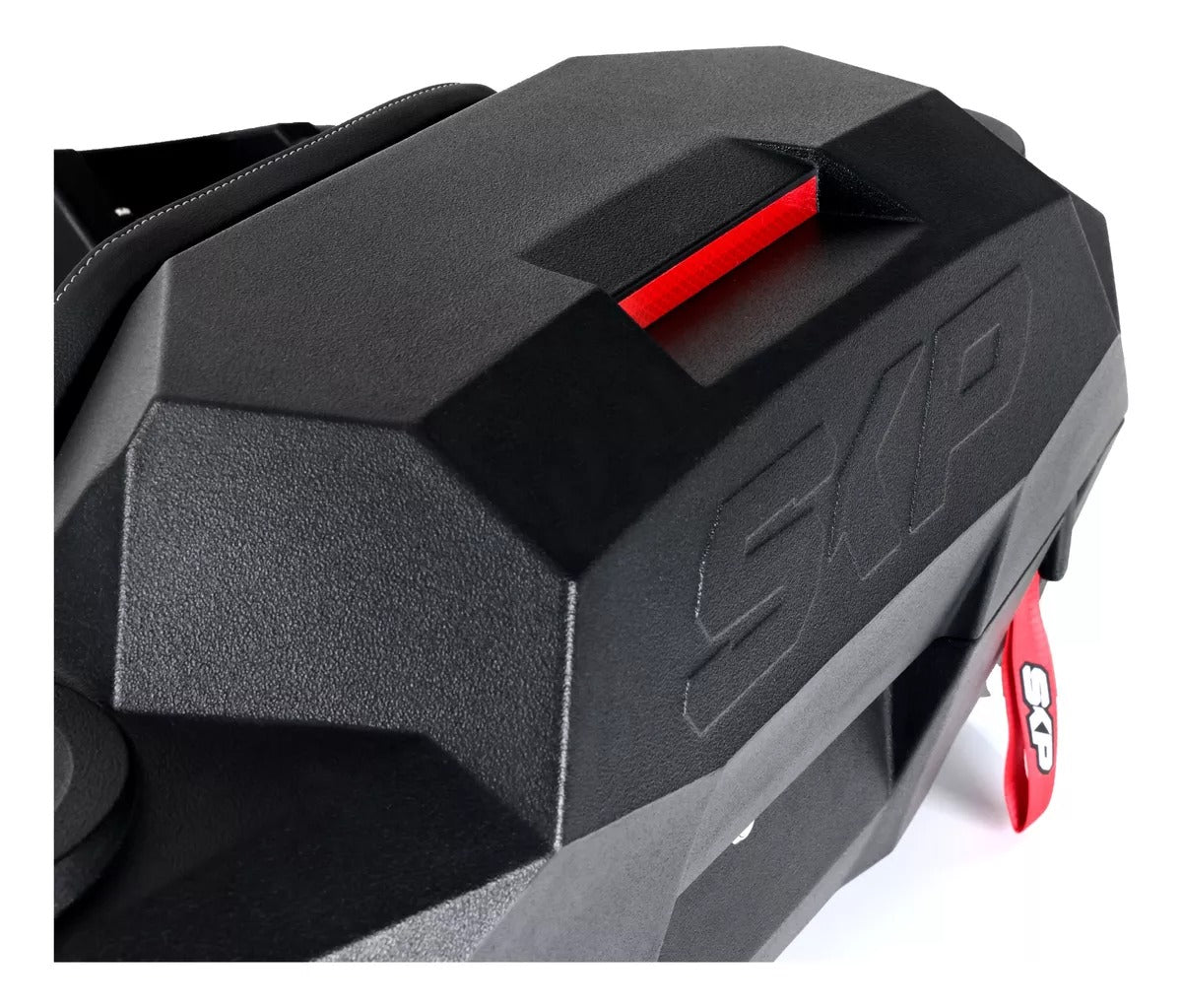 Caja Maletero con asiento de cuatrimoto con espacio para bocinas Can-Am Polaris