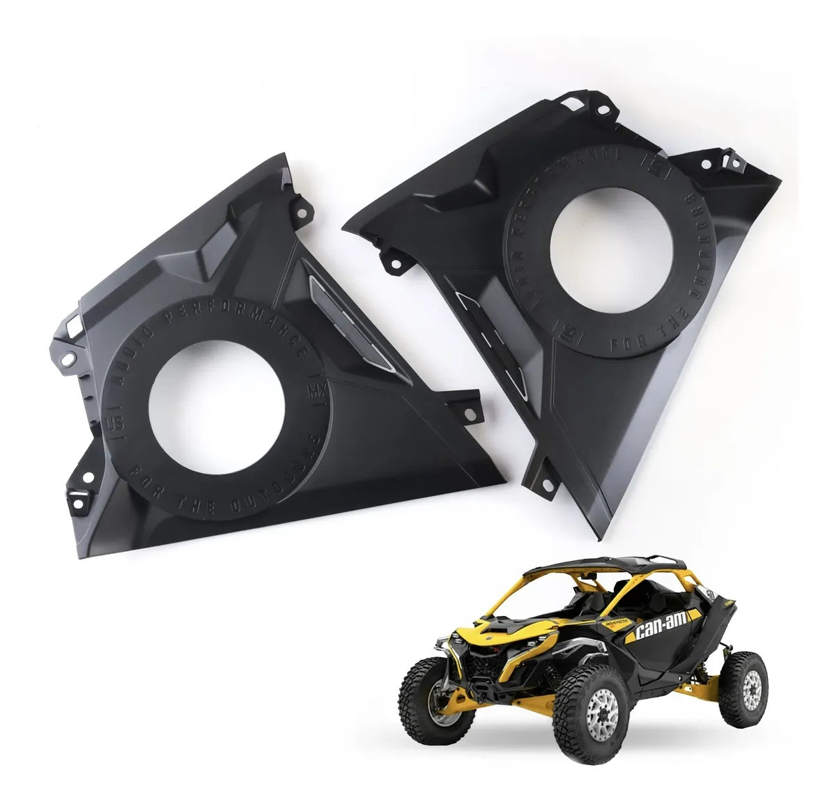 Cajon Panel para bocina 6.5-8 Para tablero Canam Maverick R