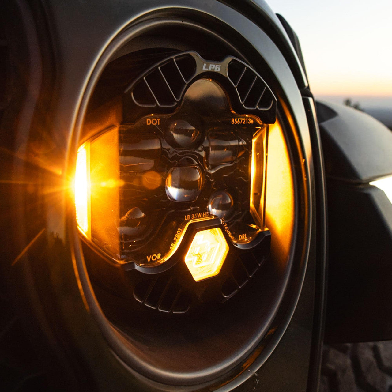 Par de Faros LP6 Baja Design para Jeep Jk, JL-JT