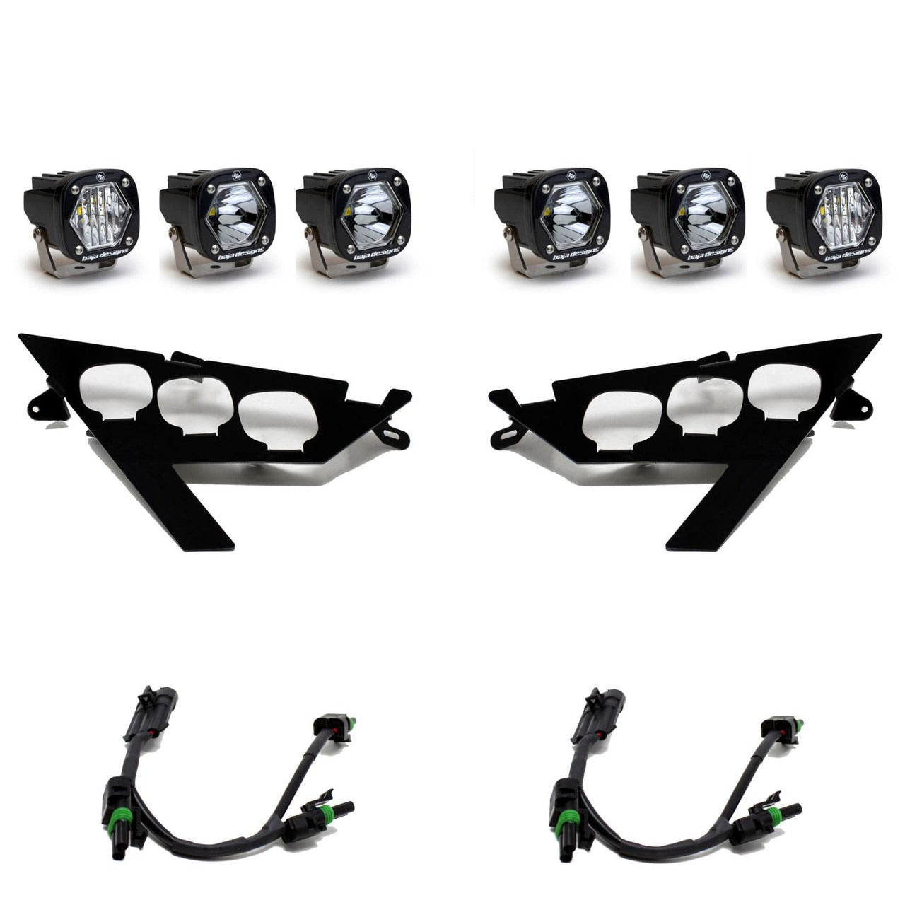 Kit Luces Polaris RZR Pro XP R/Turbo R Baja Design
