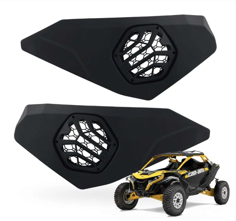 Cajones para bocinas de 6.5″ en puertas delanteras para Maverick R