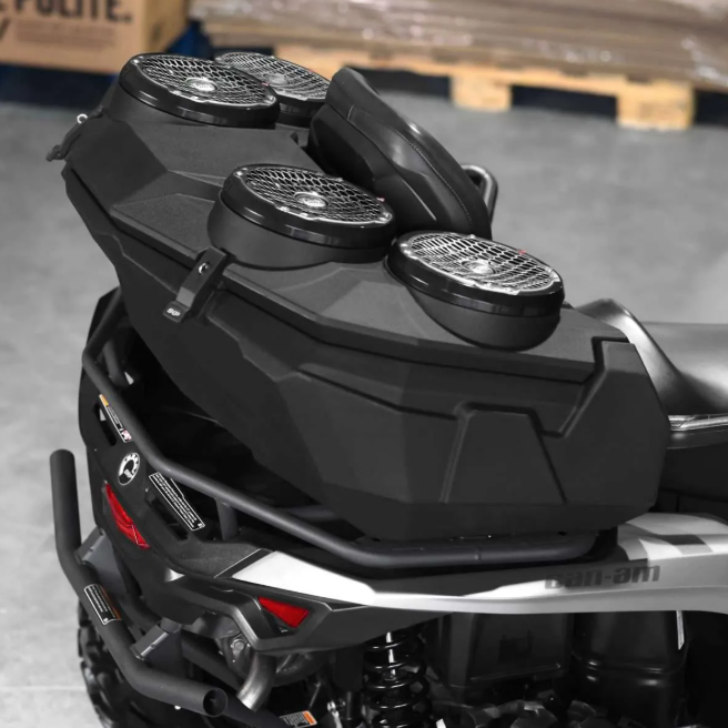 Maletero Raptor 8 Con 4 Bocinas 8 Rockford Fosgate