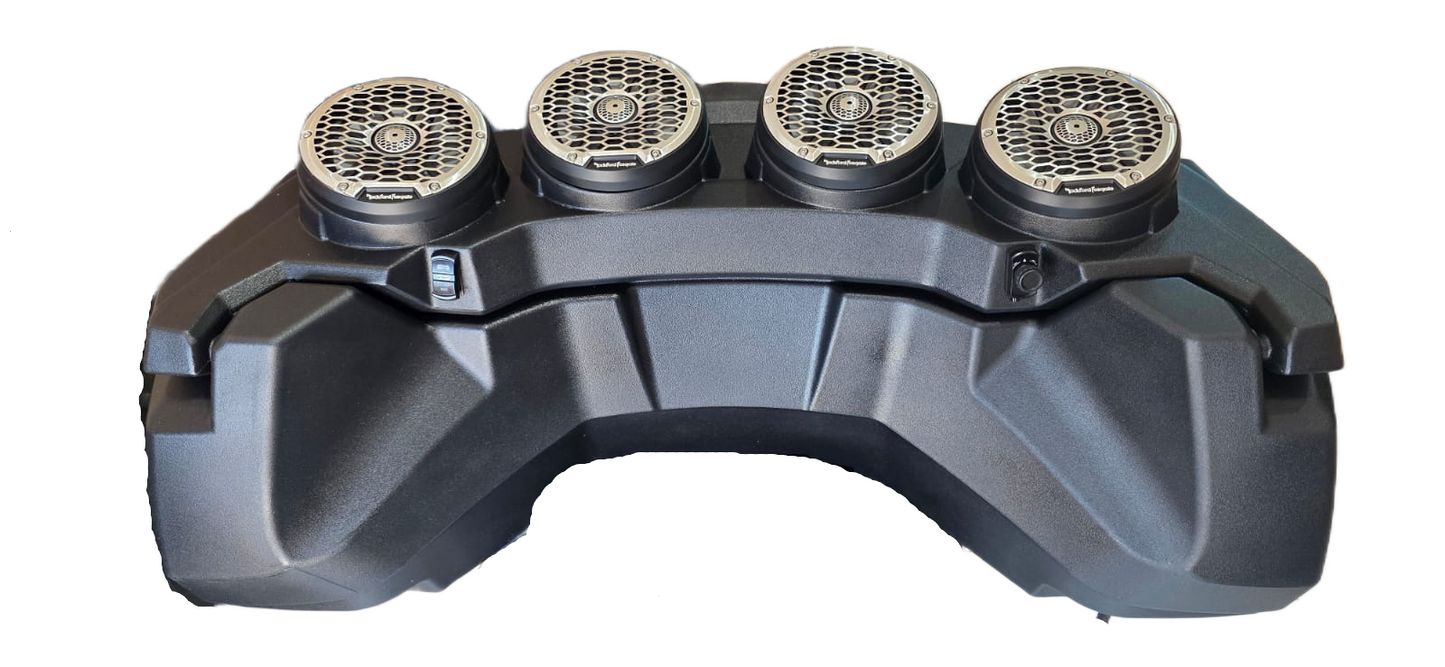 Maletero Trasero SKP de 4 Bocinas 6.5 Rockford Fosgate