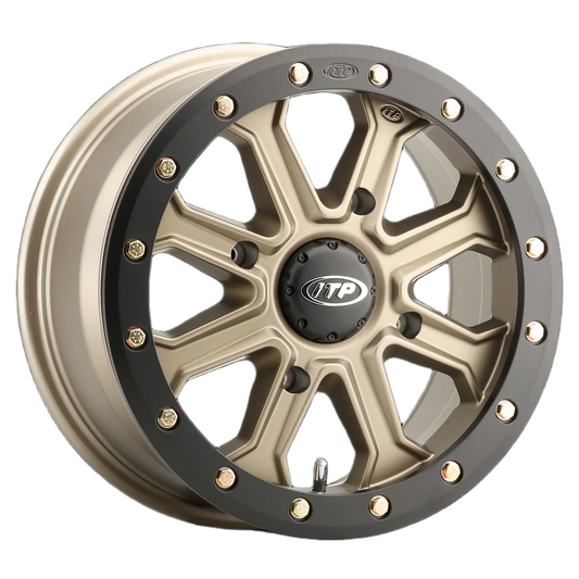 Juego de Rines ITP Inertia Gold con Beadlock