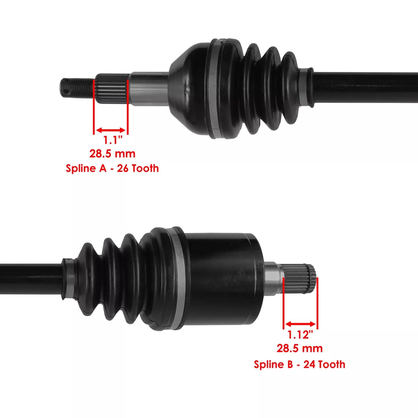 Flecha Homocinetica Trasera Izquierda Renegade/Outlander 2013-2018 Outlander 400