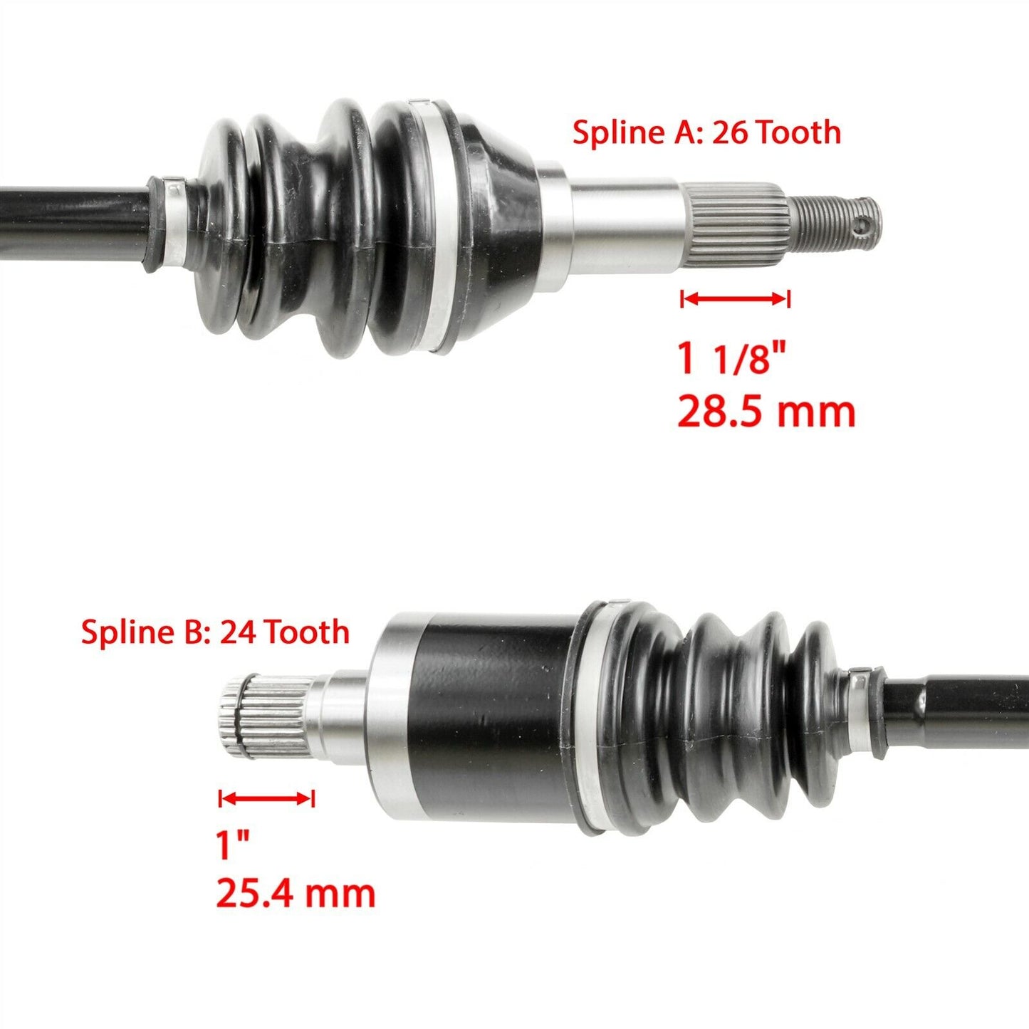 Flecha Homocinetica Trasera Izquierda Outlander Renegade 450/570 G2